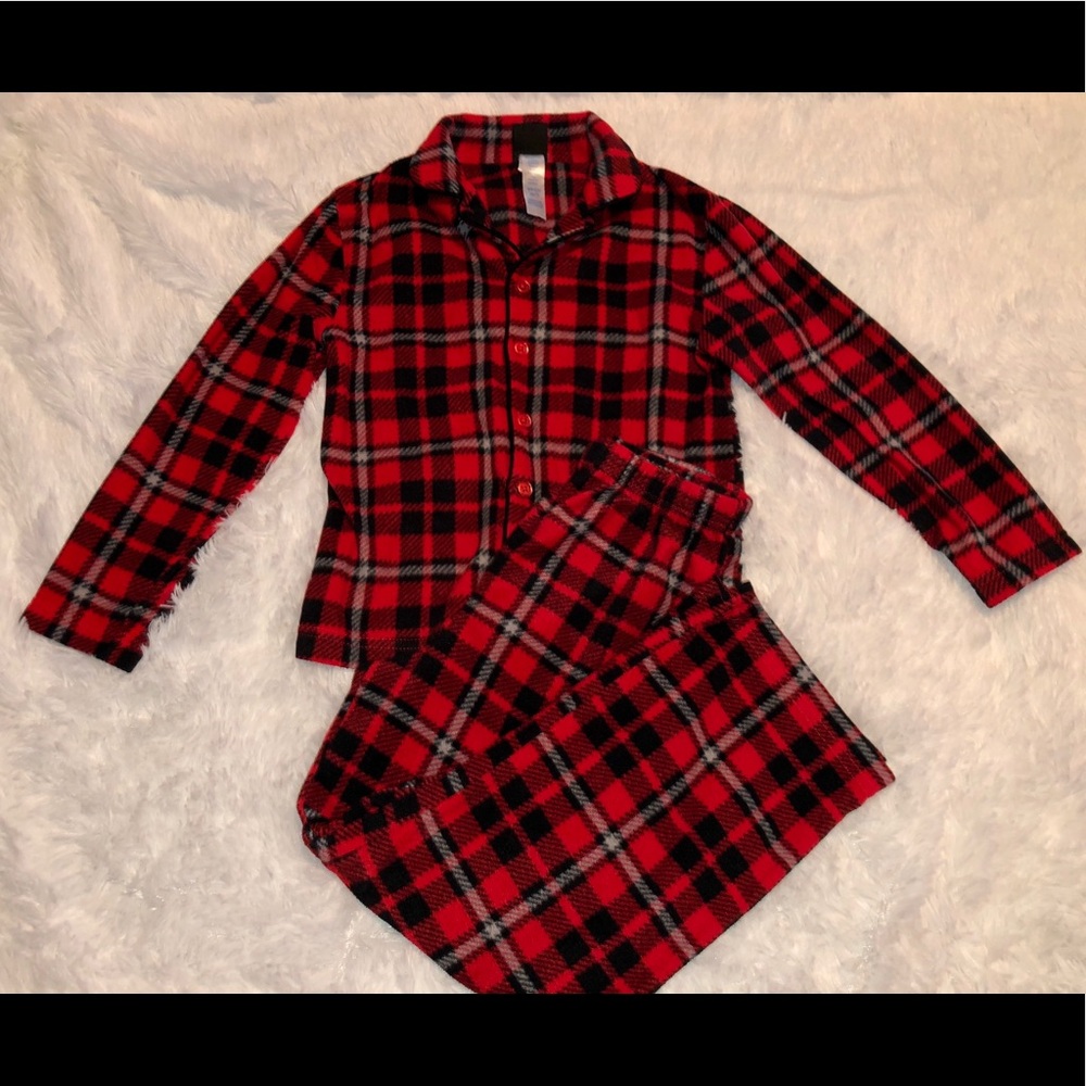 Plaid Pajama Set